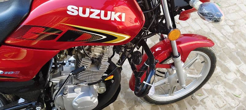 Suzuki bike self start 110 6