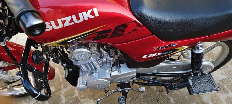 Suzuki bike self start 110 7