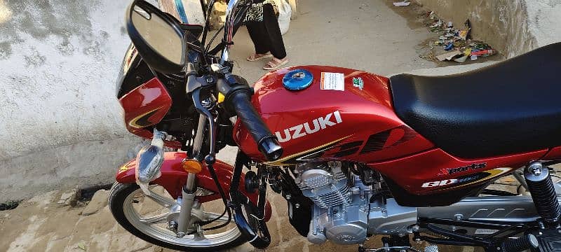 Suzuki bike self start 110 10