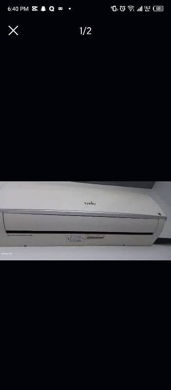 Excellent condition split ac 1 Ton 0