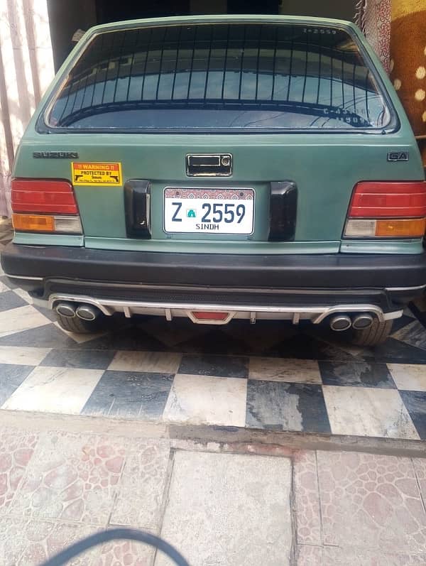 SUZUKI KHYBER ALL OK AC/Heater sindh number. CNG+PETROL 1