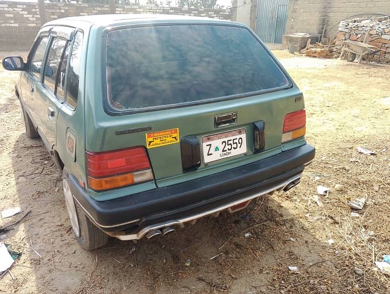 SUZUKI KHYBER ALL OK AC/Heater sindh number. CNG+PETROL 8