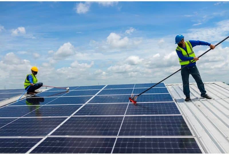 solar panels cleaning service 3