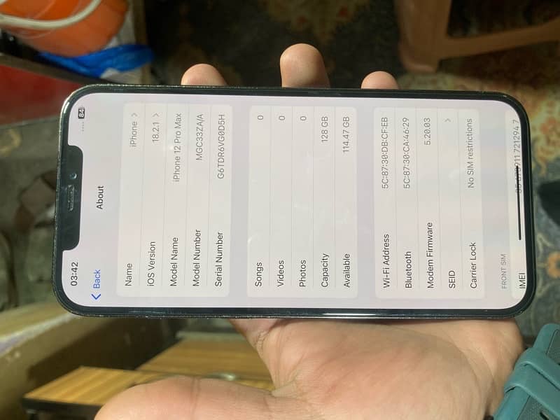 iPhone 12 Pro Max Pta Approved 6