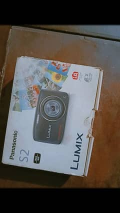 Panasonic S2 Lumix black color camera