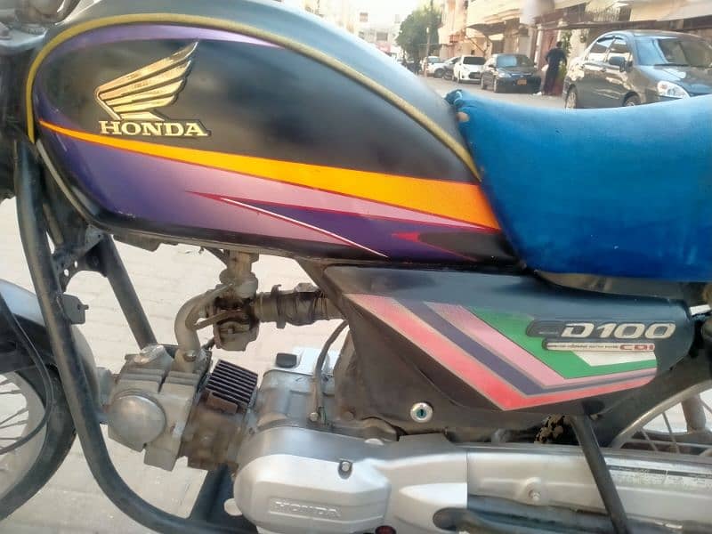 Honda 100cc Model 2005 Hyderabad Number Engine Ok. 1