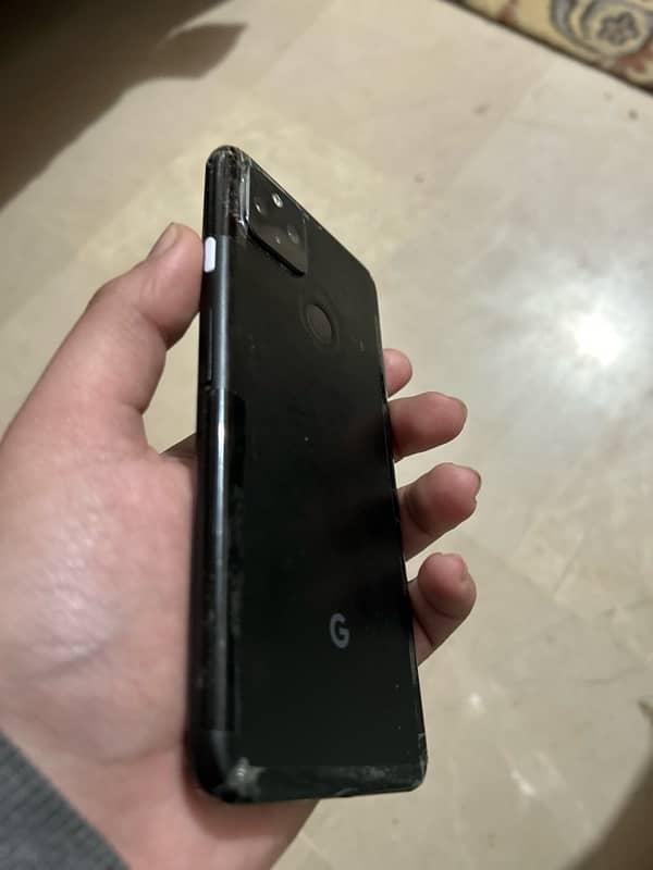 Google pixel 4a (5g) with orignal panel 3