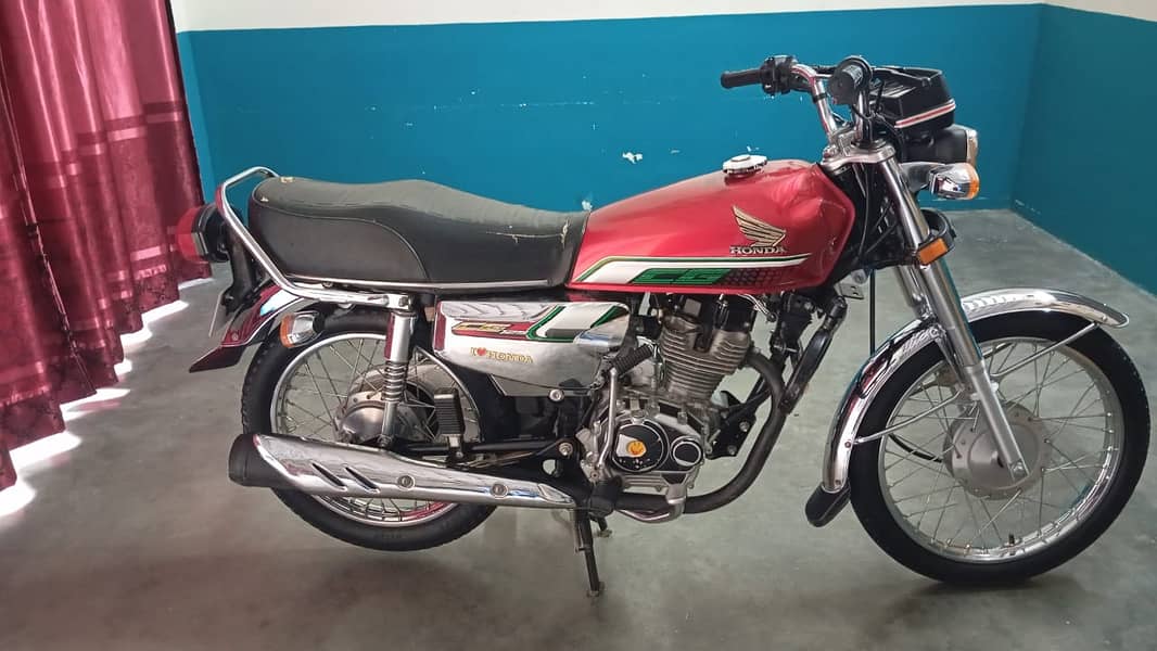 Honda CG 125 Special Edition 2023 4 sale attock no 1