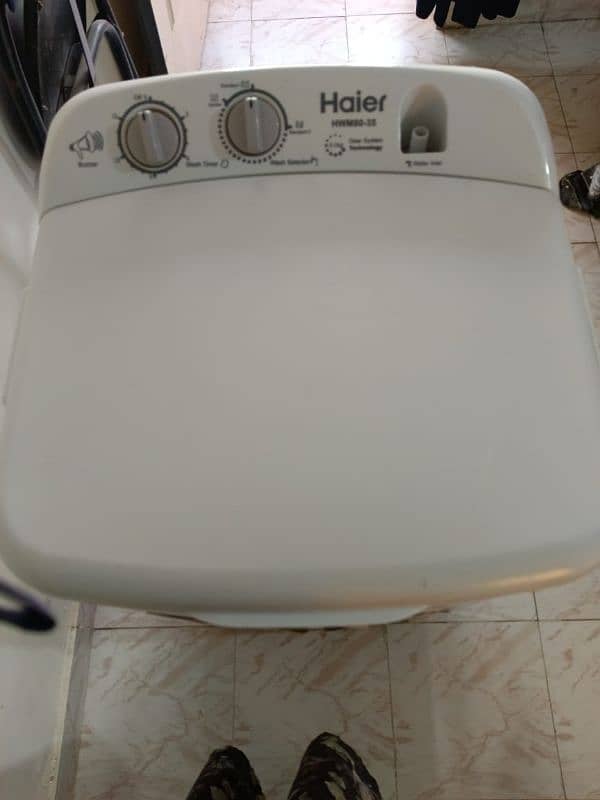 Haier washing machine 1