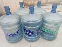 Used Bottles available in 19 Liter