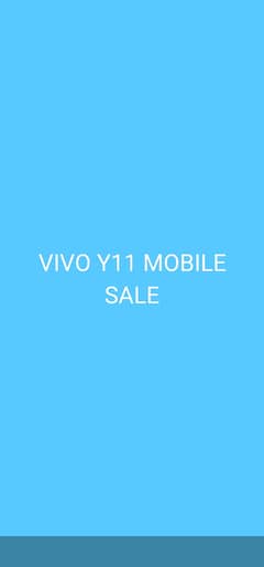 VIVO Y11 MOBILE SALE