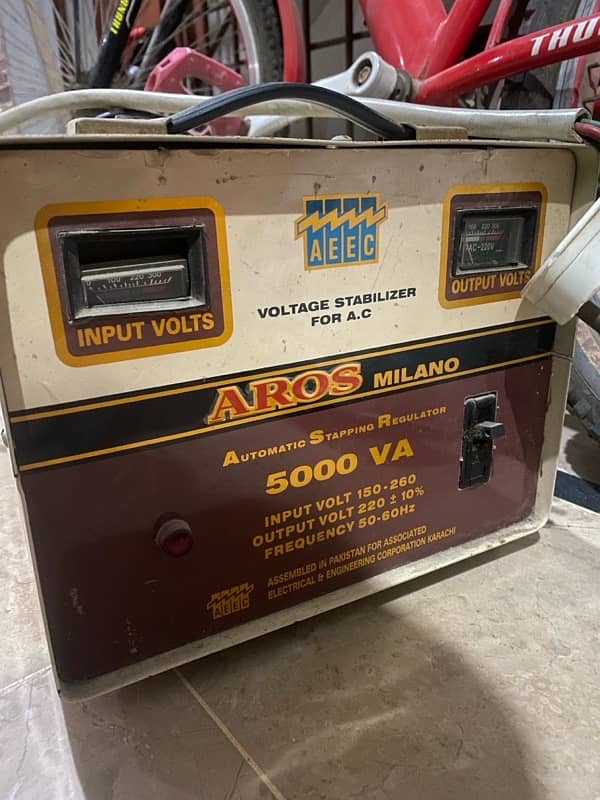 AROS Milano 5000VA Stabilizer 1