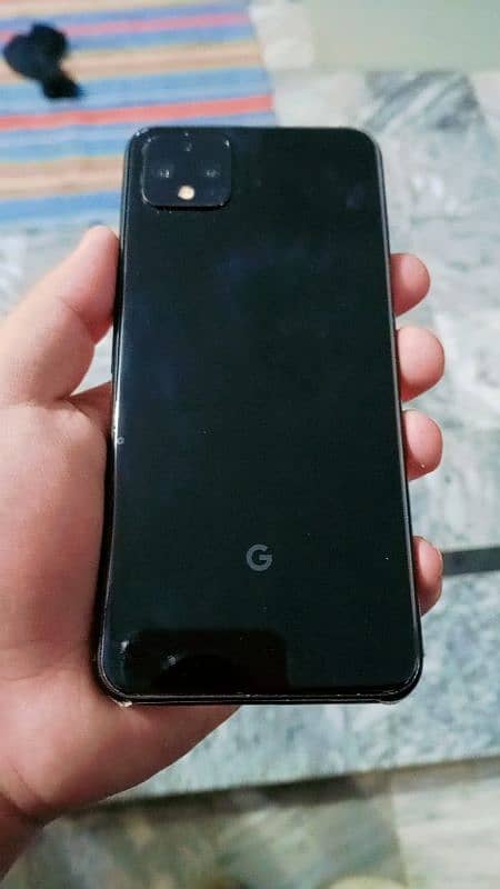 Google pixel 4XL with box charger 1