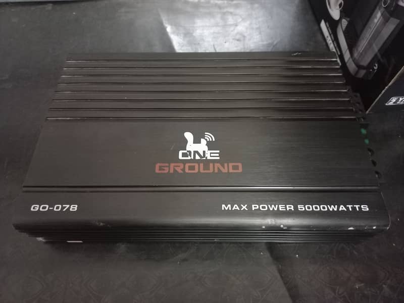 Car amplifier 5000 watts 4 channel 1