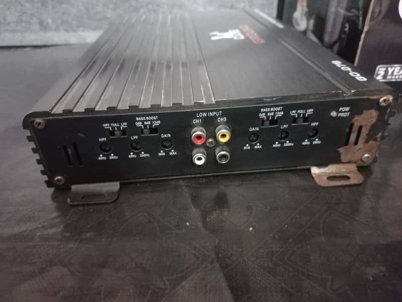 Car amplifier 5000 watts 4 channel 4