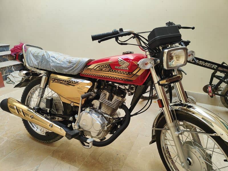 honda cg125 s gold edition 0