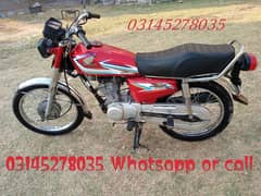 Honda CG 125 2016 model