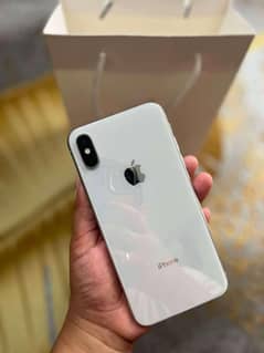 Iphone x pta approved 256gb my whatsapp number 03405184073