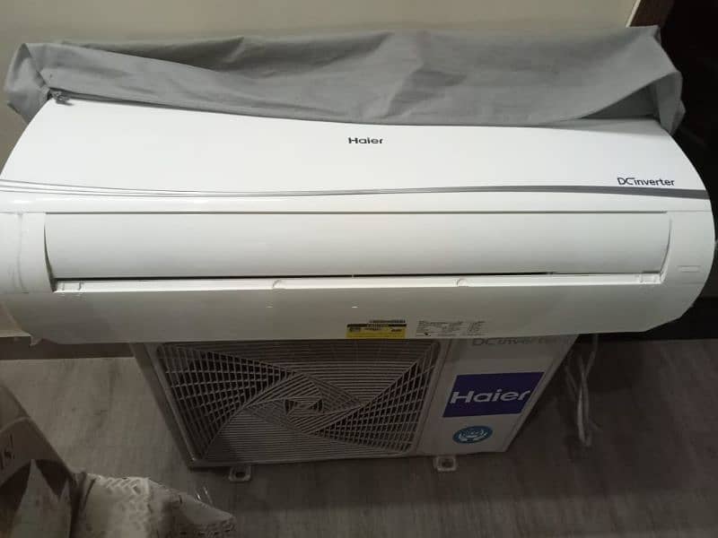 Haier 1 ton inverter AC (HSU/-12HF/USDC) 0