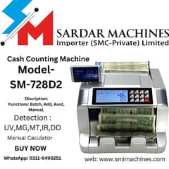 International Brand,Cash counting machine,note counting fake detection