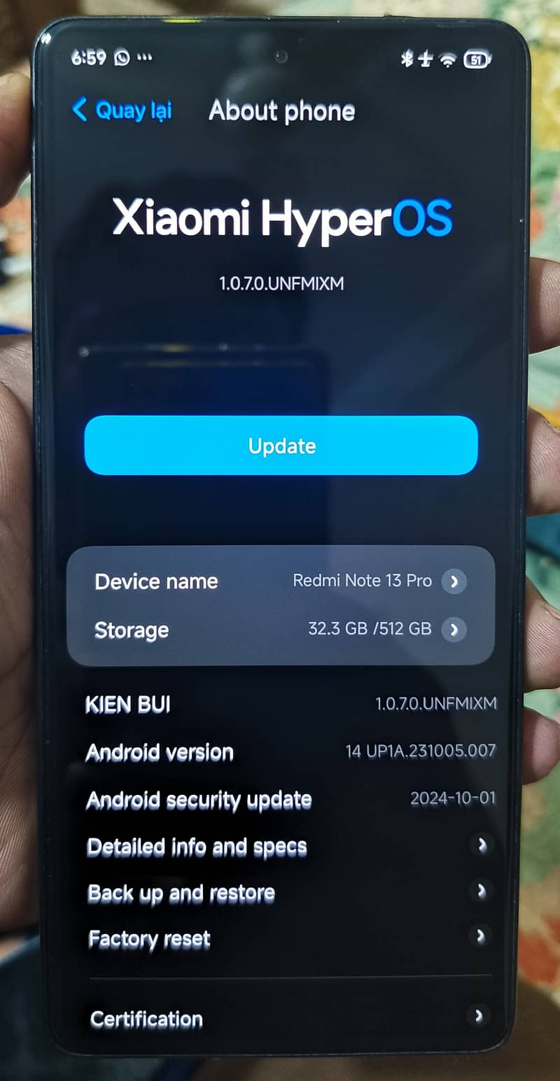 Xiaomi Redmi Note 13 Pro 12/512 gb 6