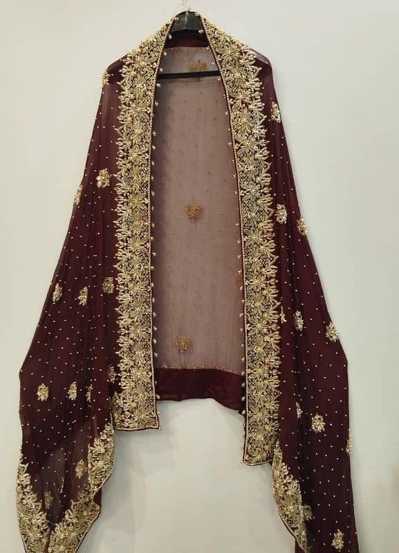 excellent condition bridal sharara urjunt sell good price 3