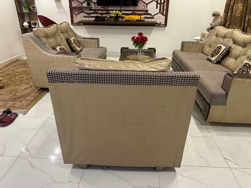 6 Seater Sofa With Table 0