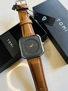 Tomi original watch pure leather