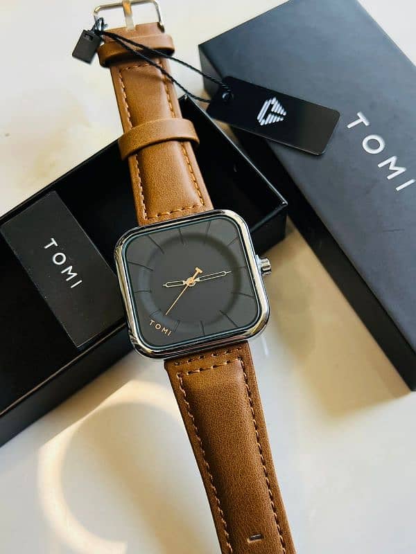 Tomi original watch pure leather 0