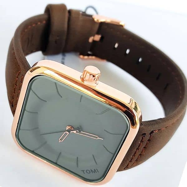 Tomi original watch pure leather 2