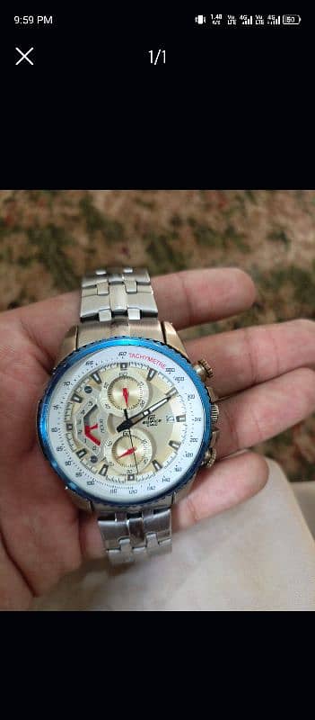 Edifice Casio Tachometer 0