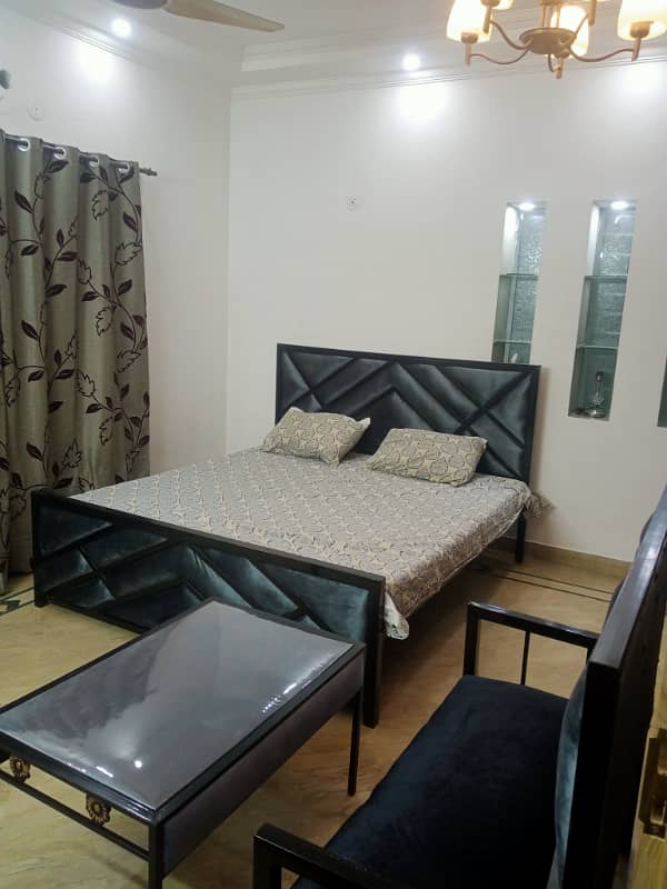 Furnished Bedroom Available For Rent in Guldasht town Zarar Shaheed road 0