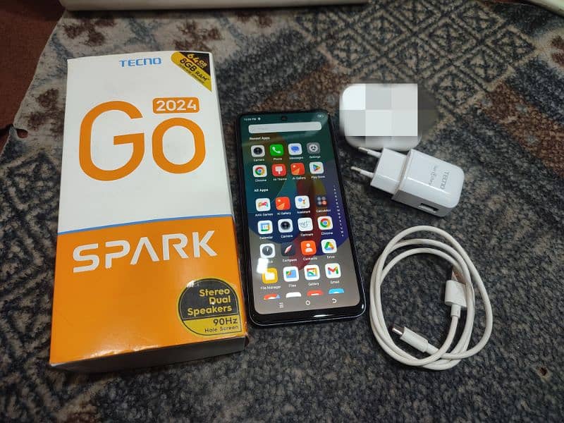 Tecno spark go 2024.4+4/64GB 0