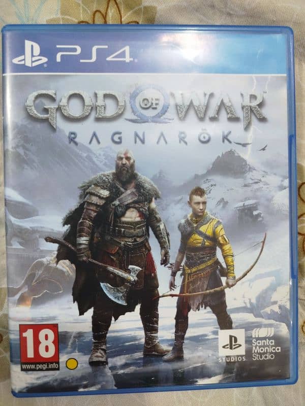 god of war regnarok PS4 game 0