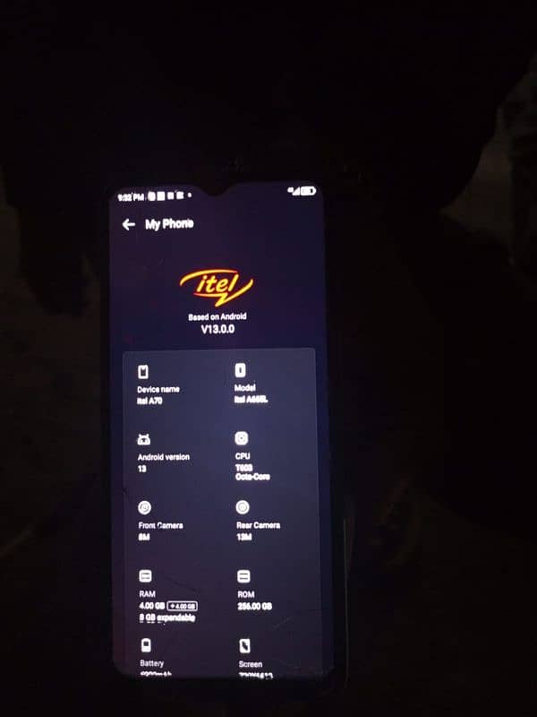 Itel A70 256Gb 6