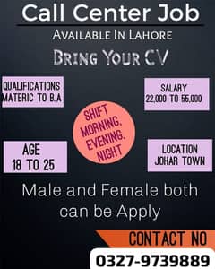 Urdu call center jobs in Lahore for fresh students