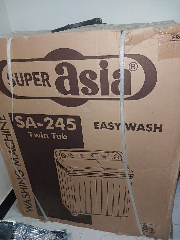 SA-245 twin tub washing machine 1