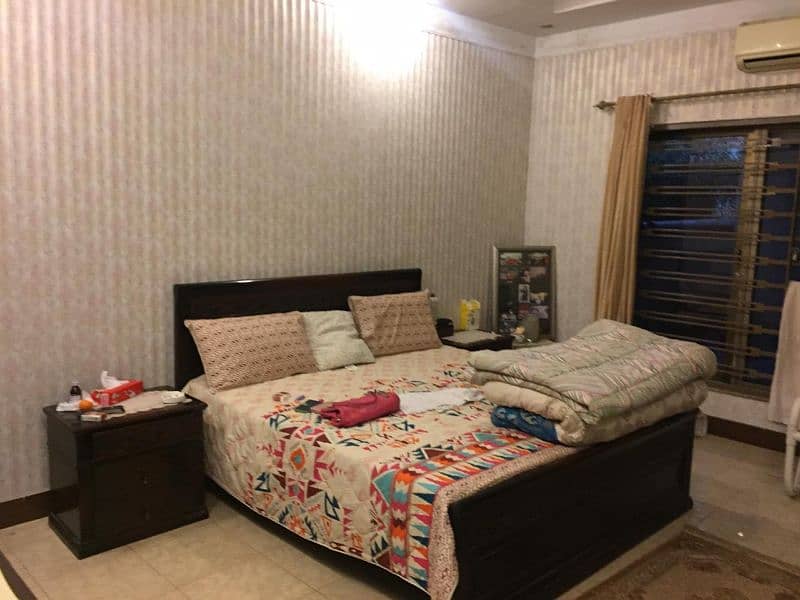 fully furnished ground portion for rent in bahria Town rawalpindi 8