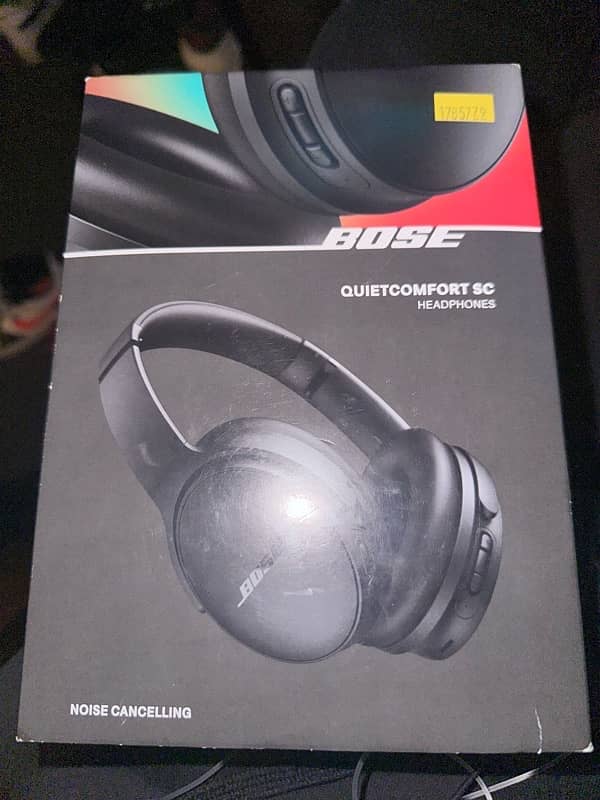 Bose QuietComfort SC Wireless Noise Cancelling Headphones 0