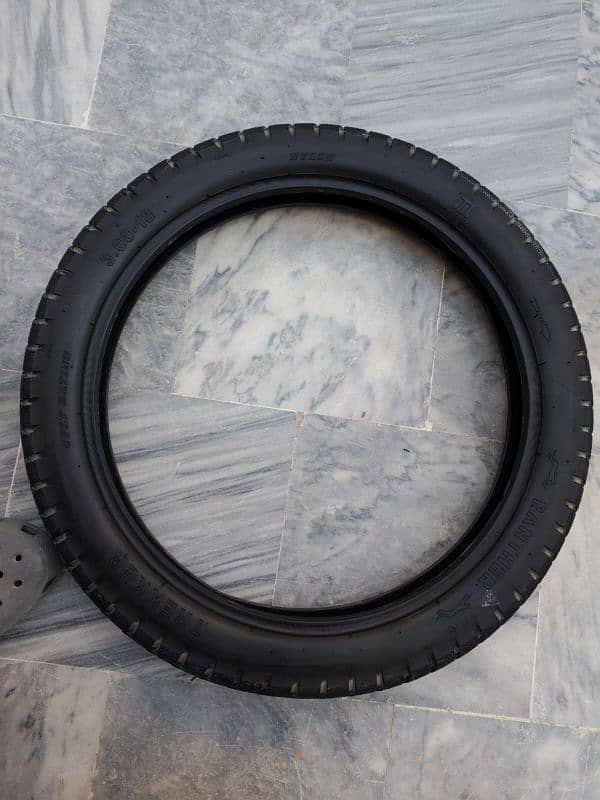 Pather trakker tyre with tube Ybr G ybr dse honda suzuki 150 2