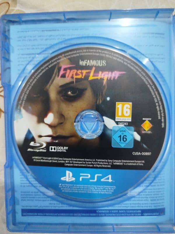 infamous first light PS4 game 2