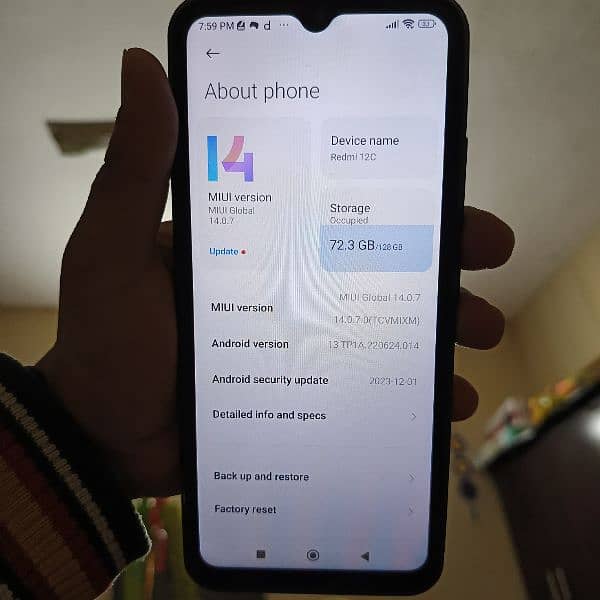 Redmi 12 c  4/128 1