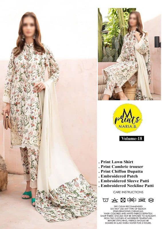 Brand *M. print LAWN 7