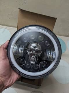 Skull headlight