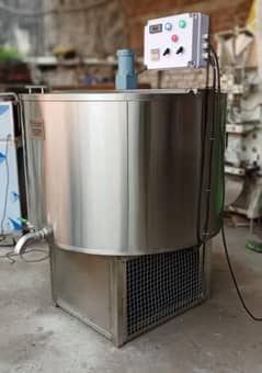 Milk chiller & Milk packing machine