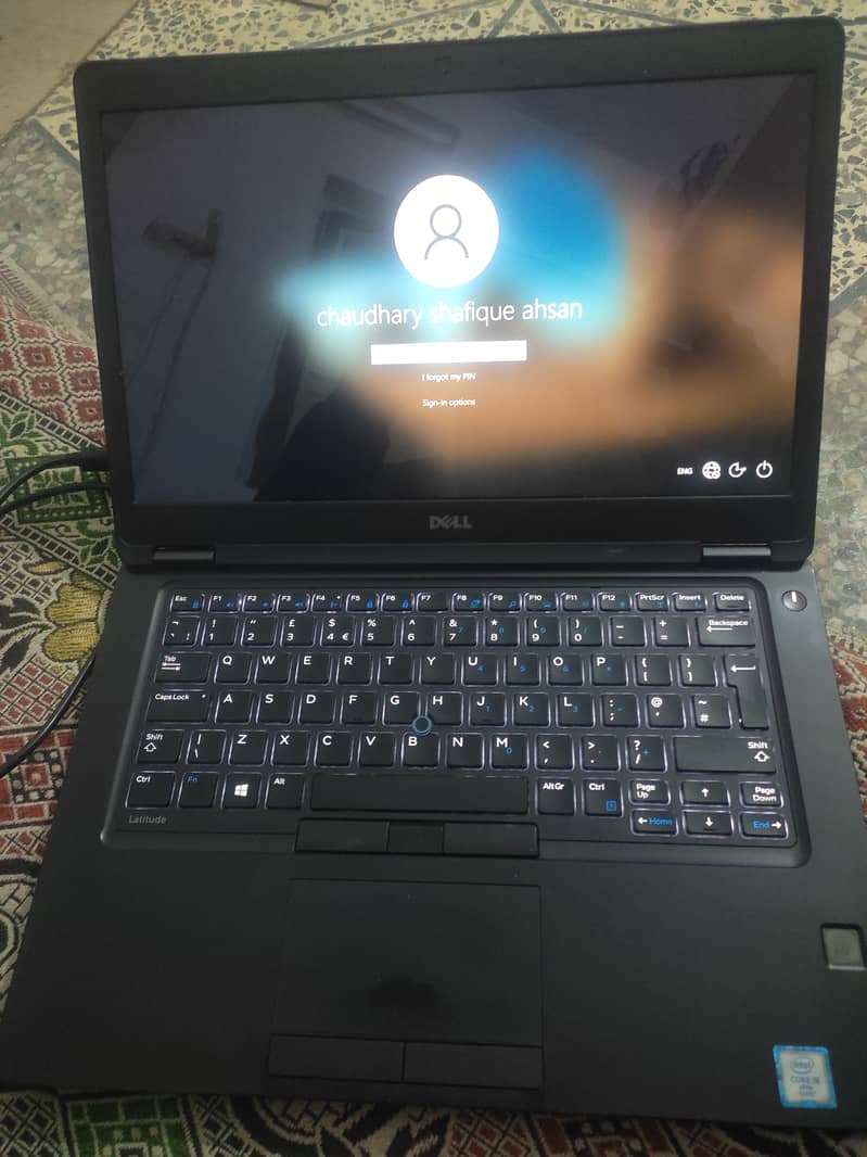 Dell Core i5 6th Gen Latitude 5480 With Touch Display and Finger Lock 4