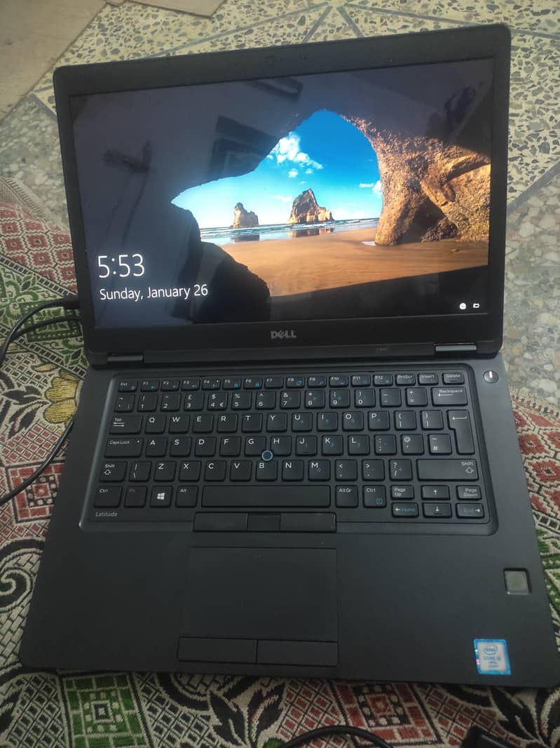 Dell Core i5 6th Gen Latitude 5480 With Touch Display and Finger Lock 5