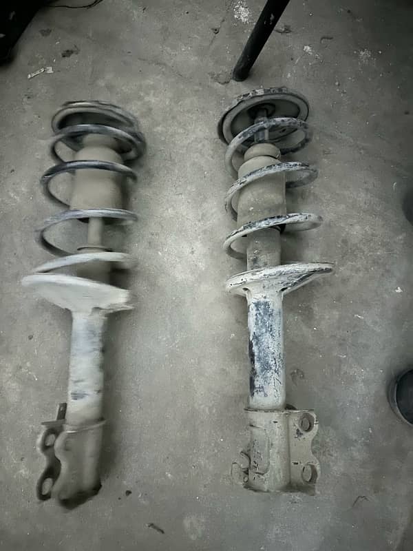 Mehran front shocks with springs complete set 1