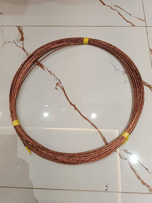 Bare cooper earth wire 10mm (70ft) 0