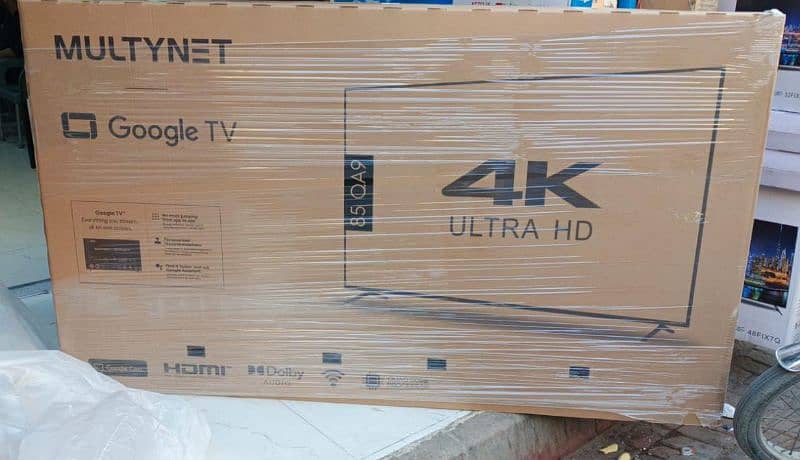 MULTYNET 85 INCHES SMART GOOGLE 4K HDR LED TV 6